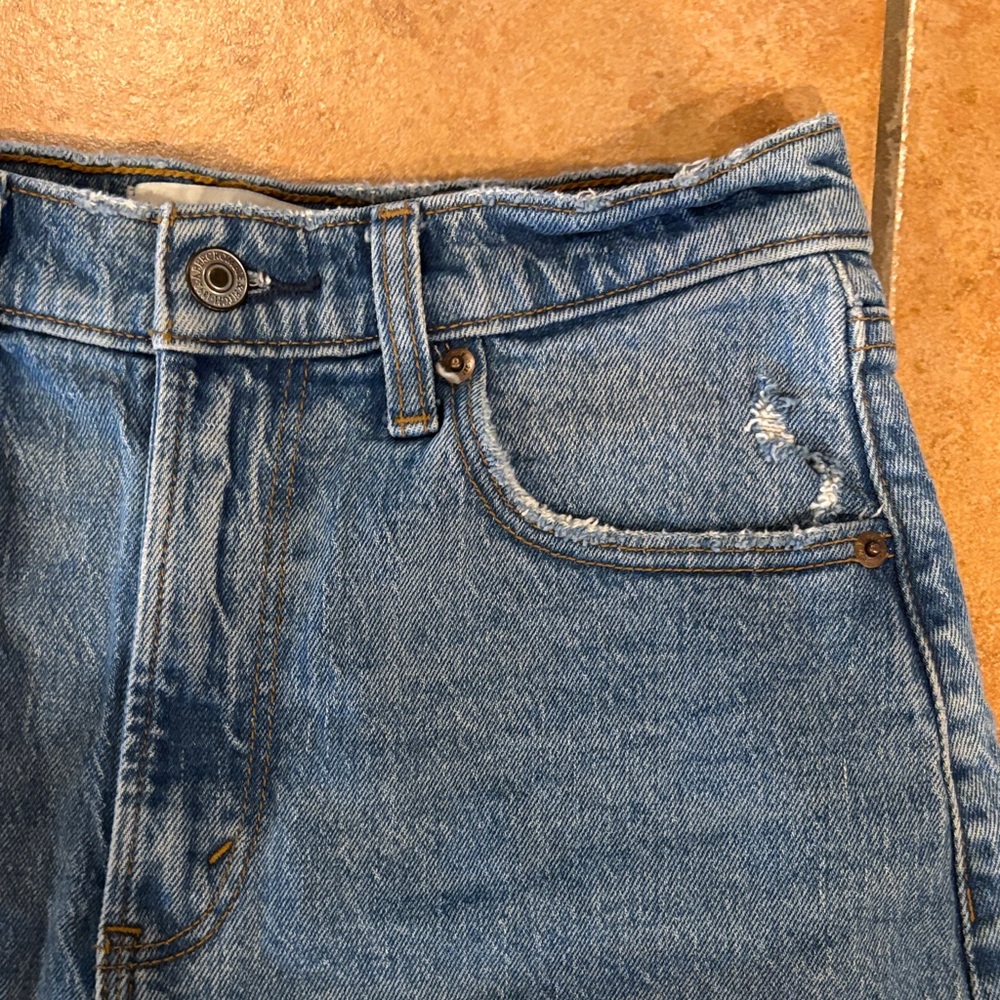 Abercrombie & Fitch Blue Jean Shorts - Picture 2 of 11